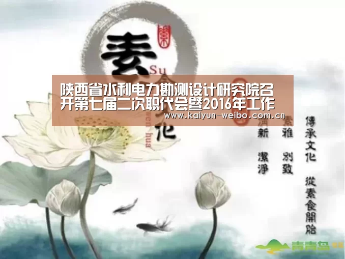 陕西省水利电力勘测设计研究院召开第七届二次职代会暨2016年工作总结大会‘开云官网’(图1) 开云官网